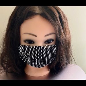COPY - Rhinestone face mask